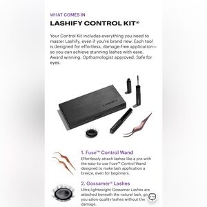 Lashify Control Kit - new with lashes